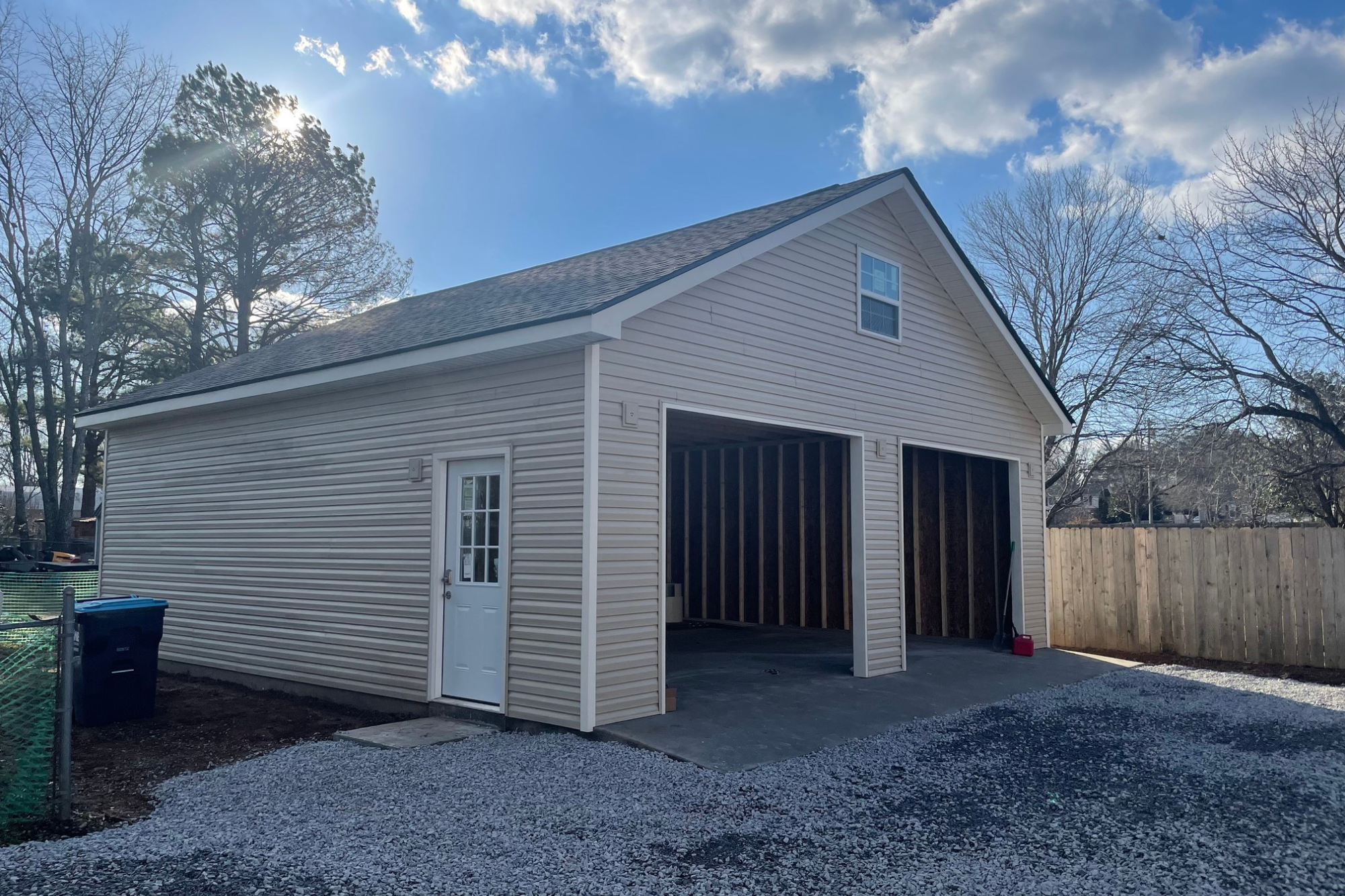 custom garage builders