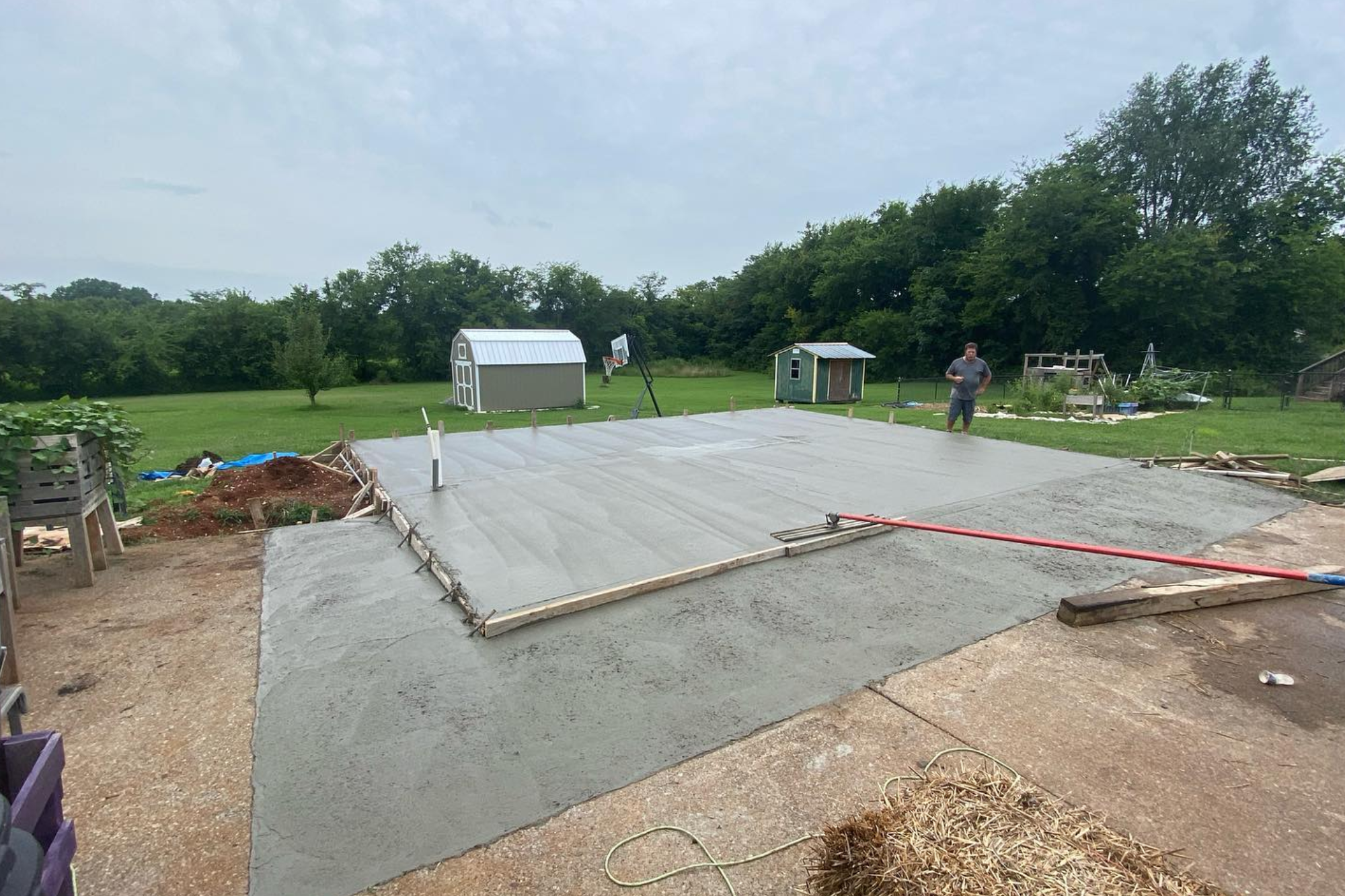 concrete sidewalk installation nashville